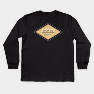 Nunya Beeswax Kids Long Sleeve T-Shirt